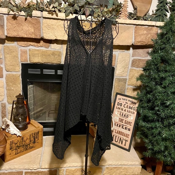 Tops - Custom Made Lace Vest